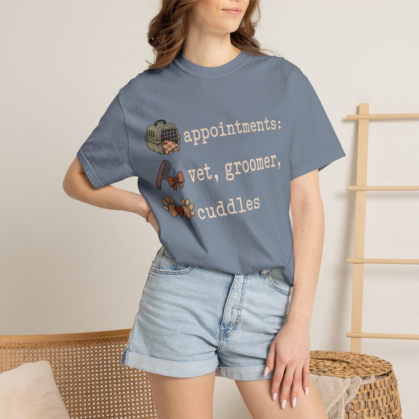 Appointments Vet Groomer Cuddles T-Shirt