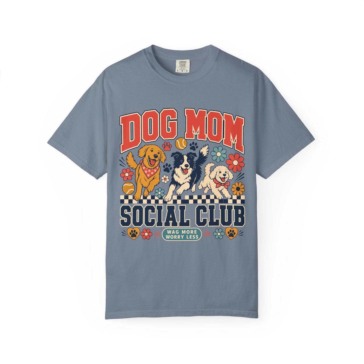 Dog Mom Social Club — Cute Pet Lover T-Shirt