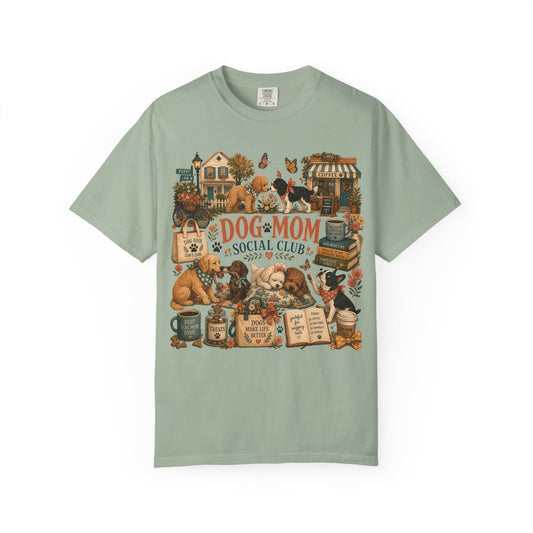 Dog Mom Social Club T-Shirt Dog Mom