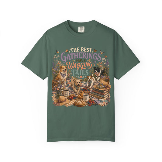 Love Hangs Out Here Dog Mom T-Shirt