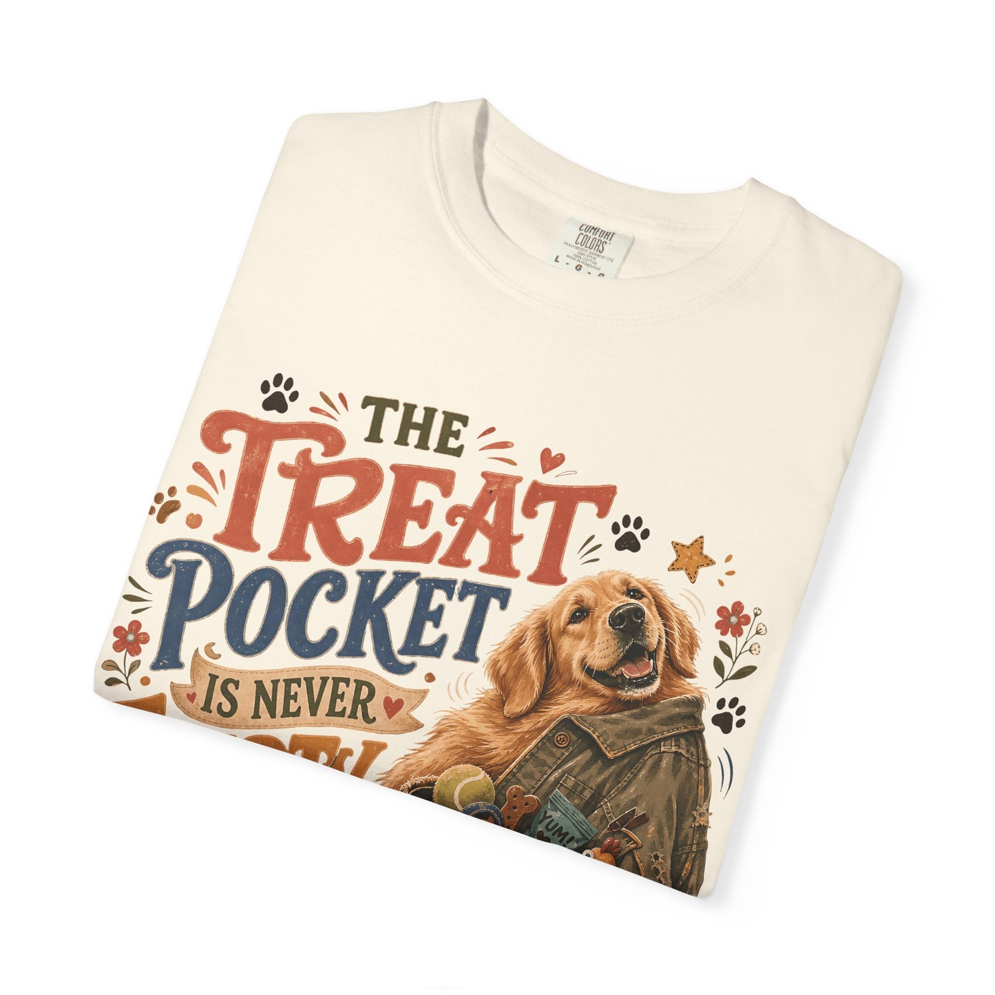 The Treat Pocket Is Never Empty T-Shirt Dog Mom