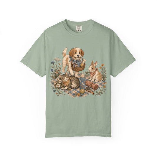 Cozy Mixed Pet Picnic T-Shirt