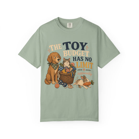 The Toy Budget Has No Limit T-Shirt