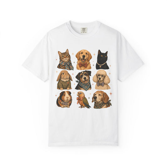 Chic Pet Portrait Gallery T-Shirt