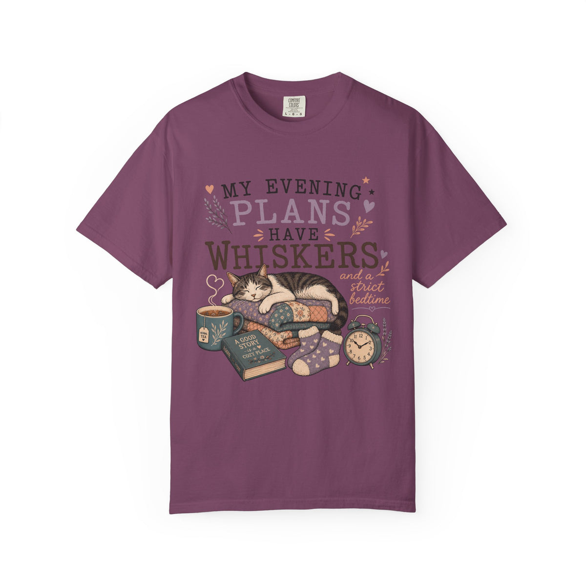 My Evening Plans Have Whiskers T-Shirt