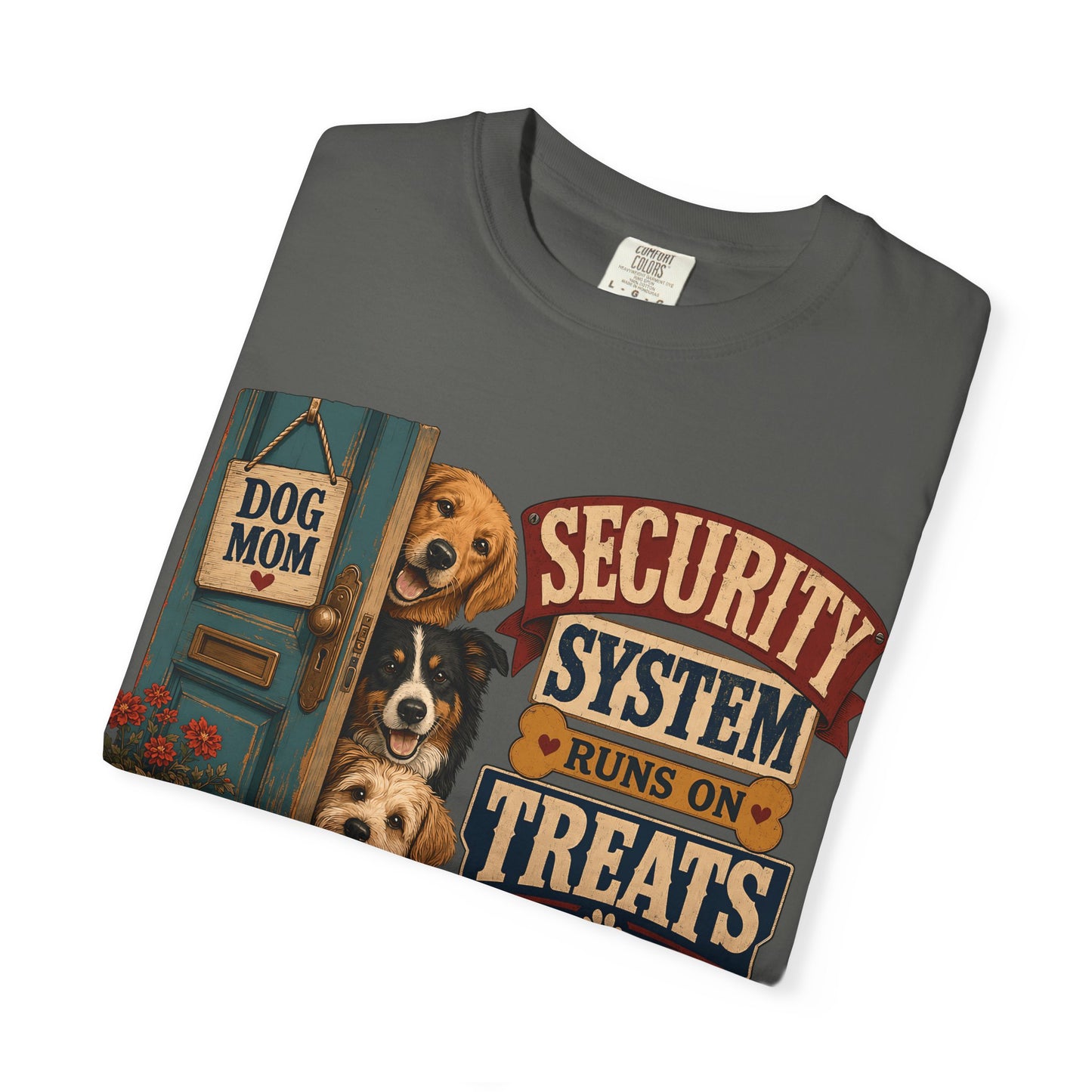 Security System Runs on Treats  — Cute Pet Lover T-Shirt