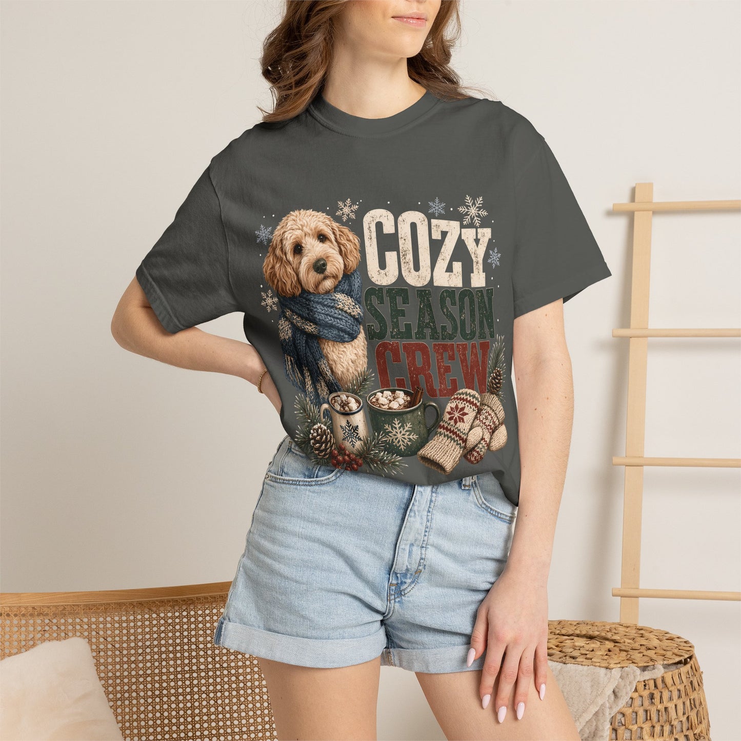 Cozy Season Crew — Cute Pet Lover T-Shirt
