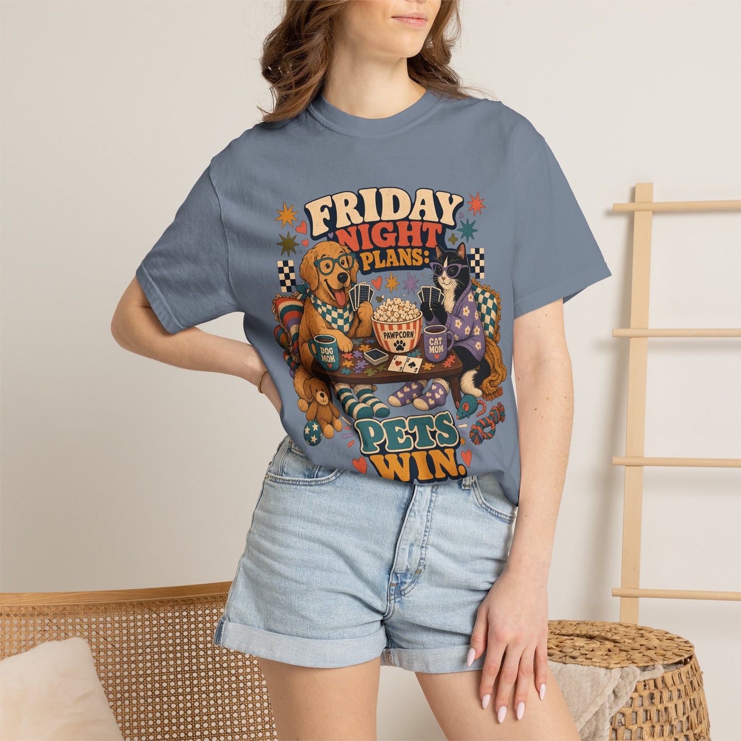 Friday Night Plans Pets — Cute Pet Lover T-Shirt