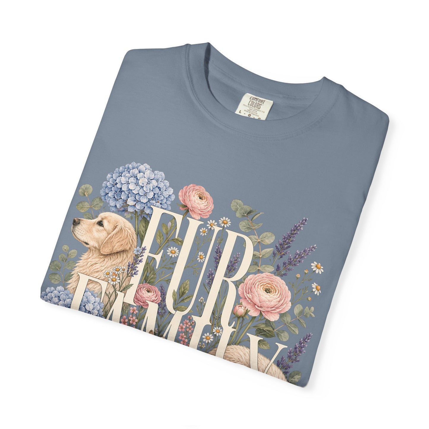 Fur Family Floral -Shirt