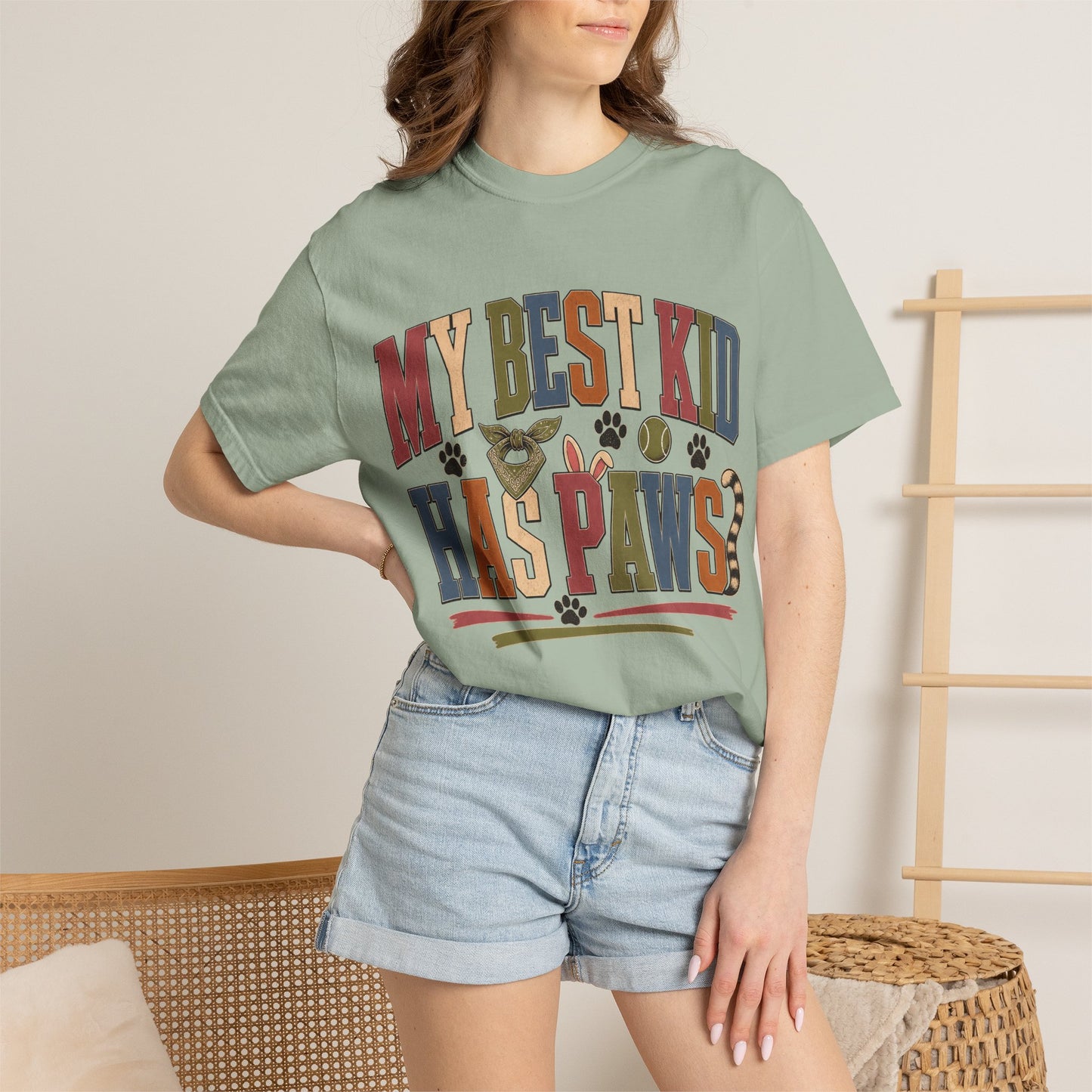 My Best Kid Has Paws T-Shirt