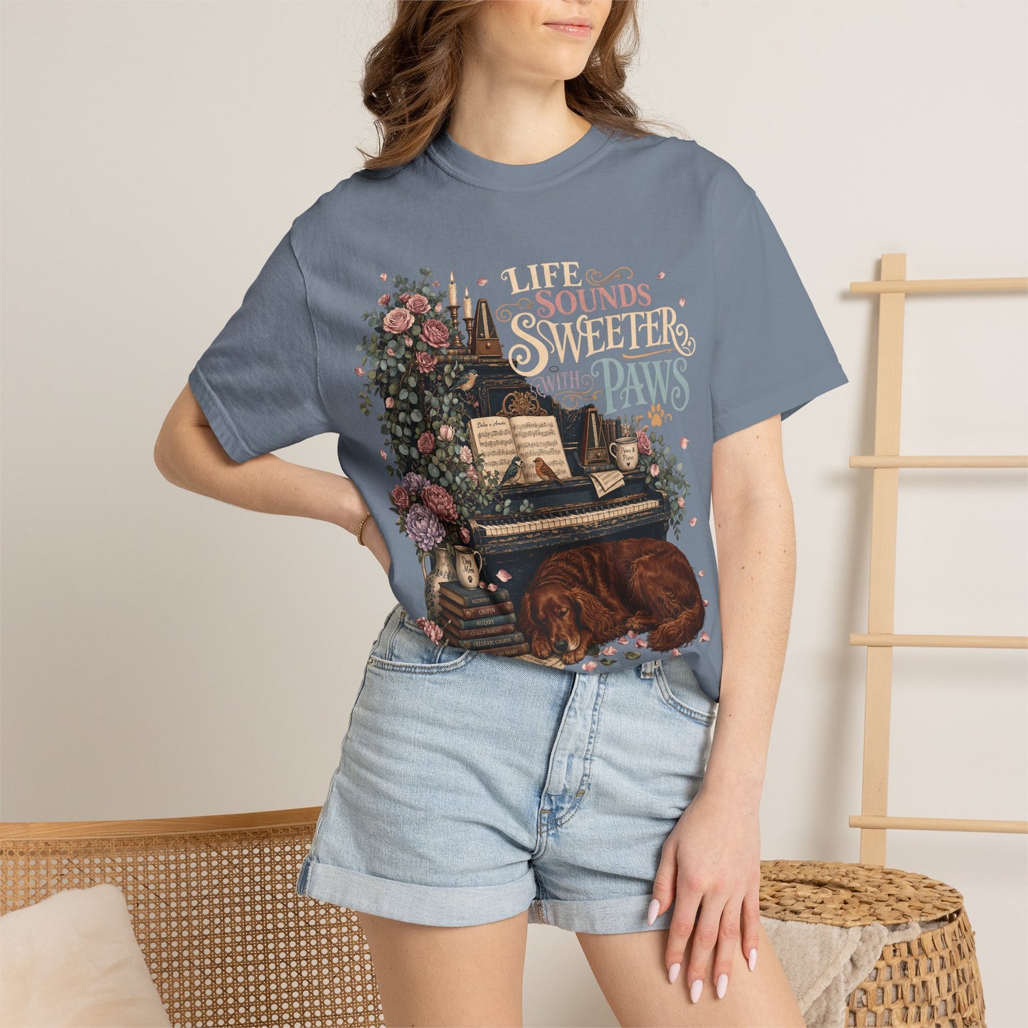 Life Sounds Sweeter With Paws T-Shirt