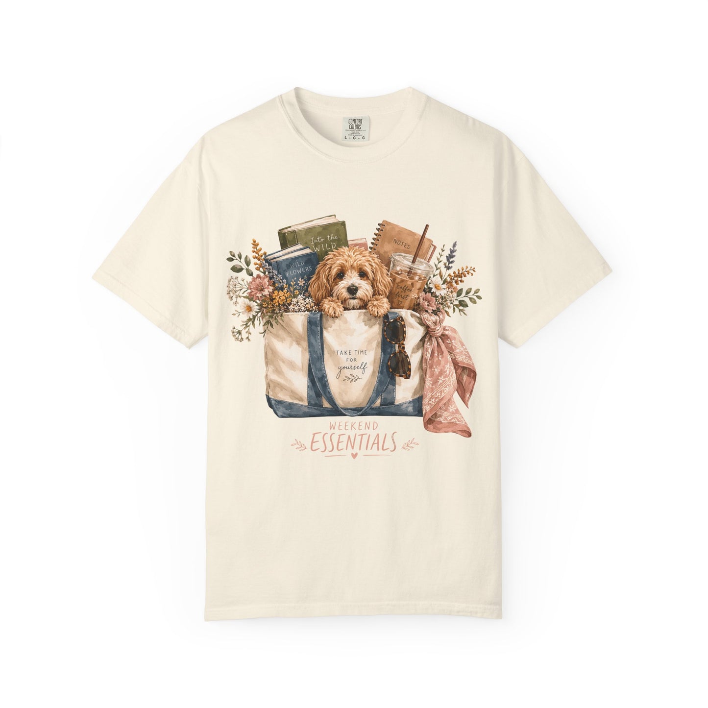Weekend Essentials Dog Mom — Cute Pet Lover T-Shirt