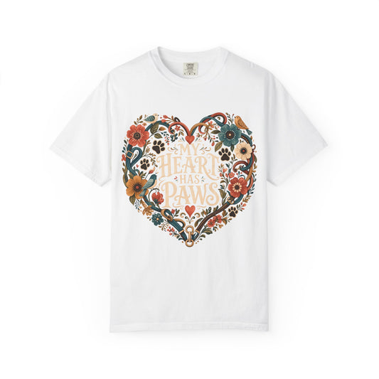 My Heart Has Paws — Cute Pet Lover T-Shirt