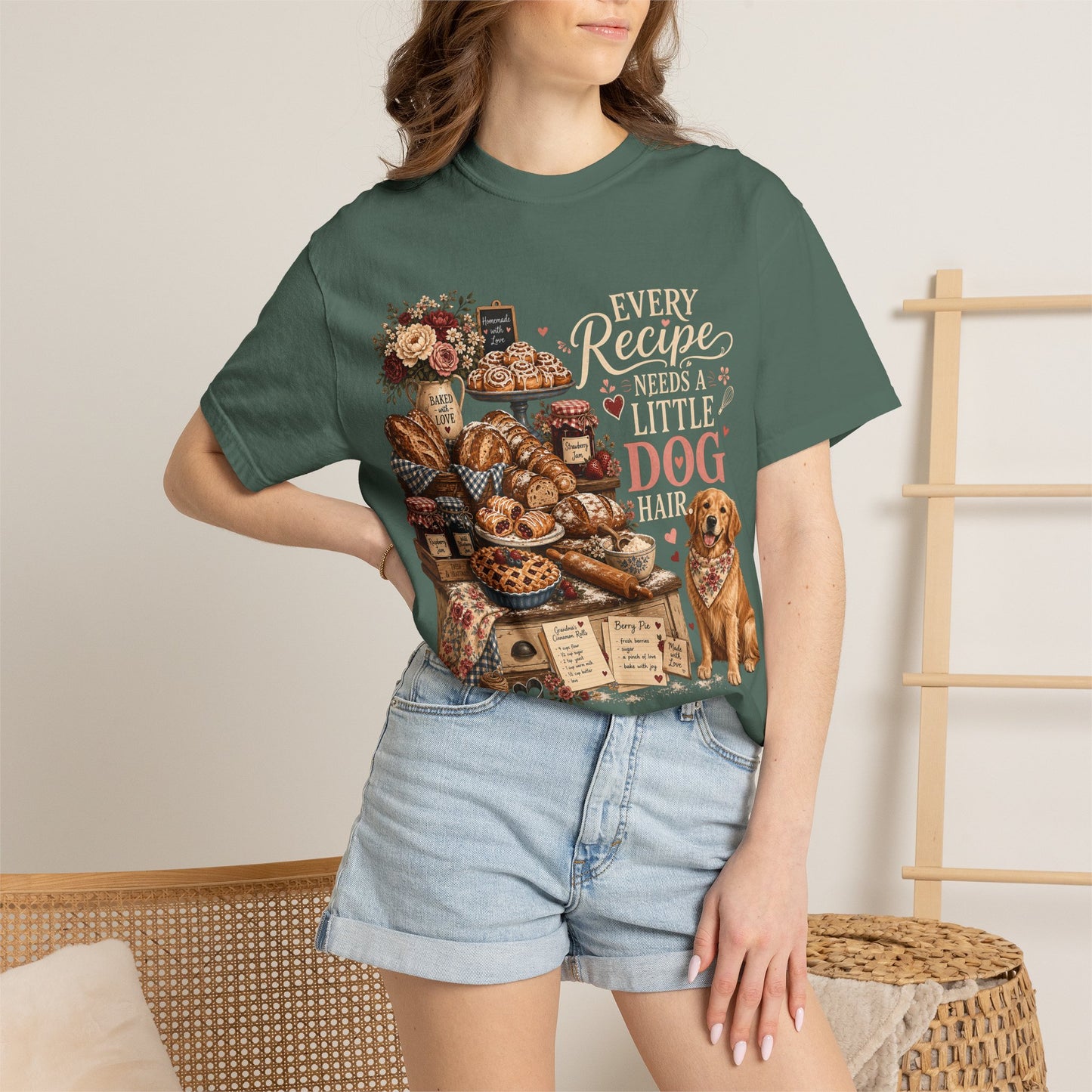 Every Recipe Needs a Little Dog Hair T-Shirt