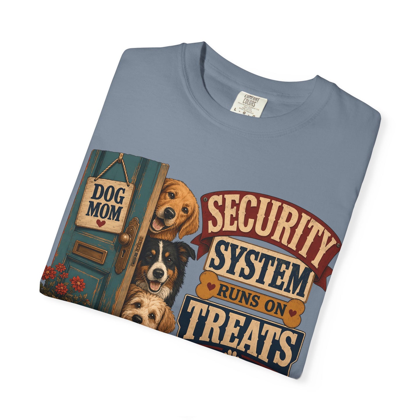 Security System Runs on Treats  — Cute Pet Lover T-Shirt