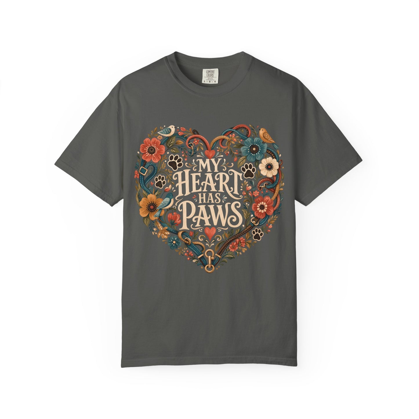 My Heart Has Paws — Cute Pet Lover T-Shirt