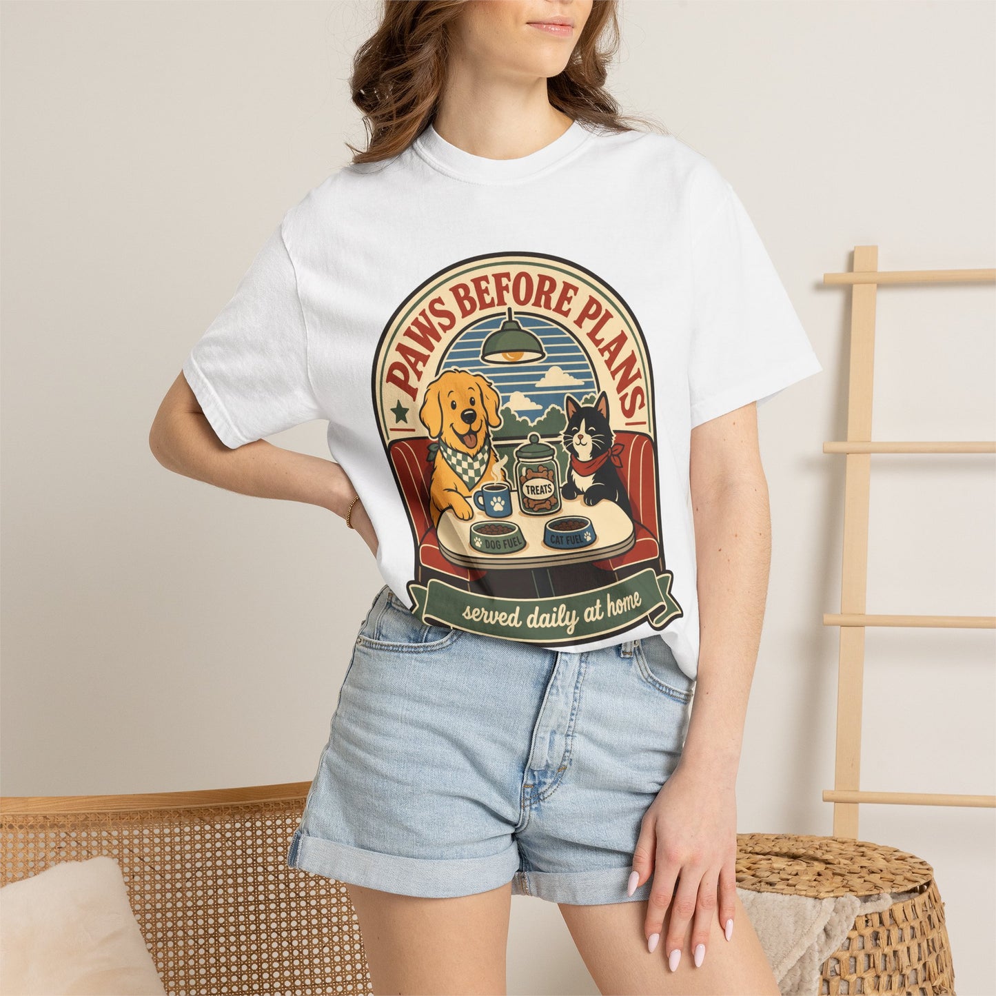 Paws Before Plans Pet Lover — Cute Pet Lover T-Shirt