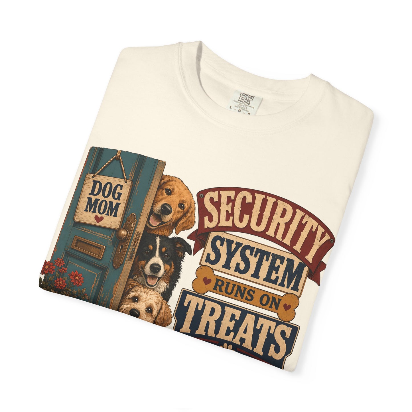 Security System Runs on Treats  — Cute Pet Lover T-Shirt