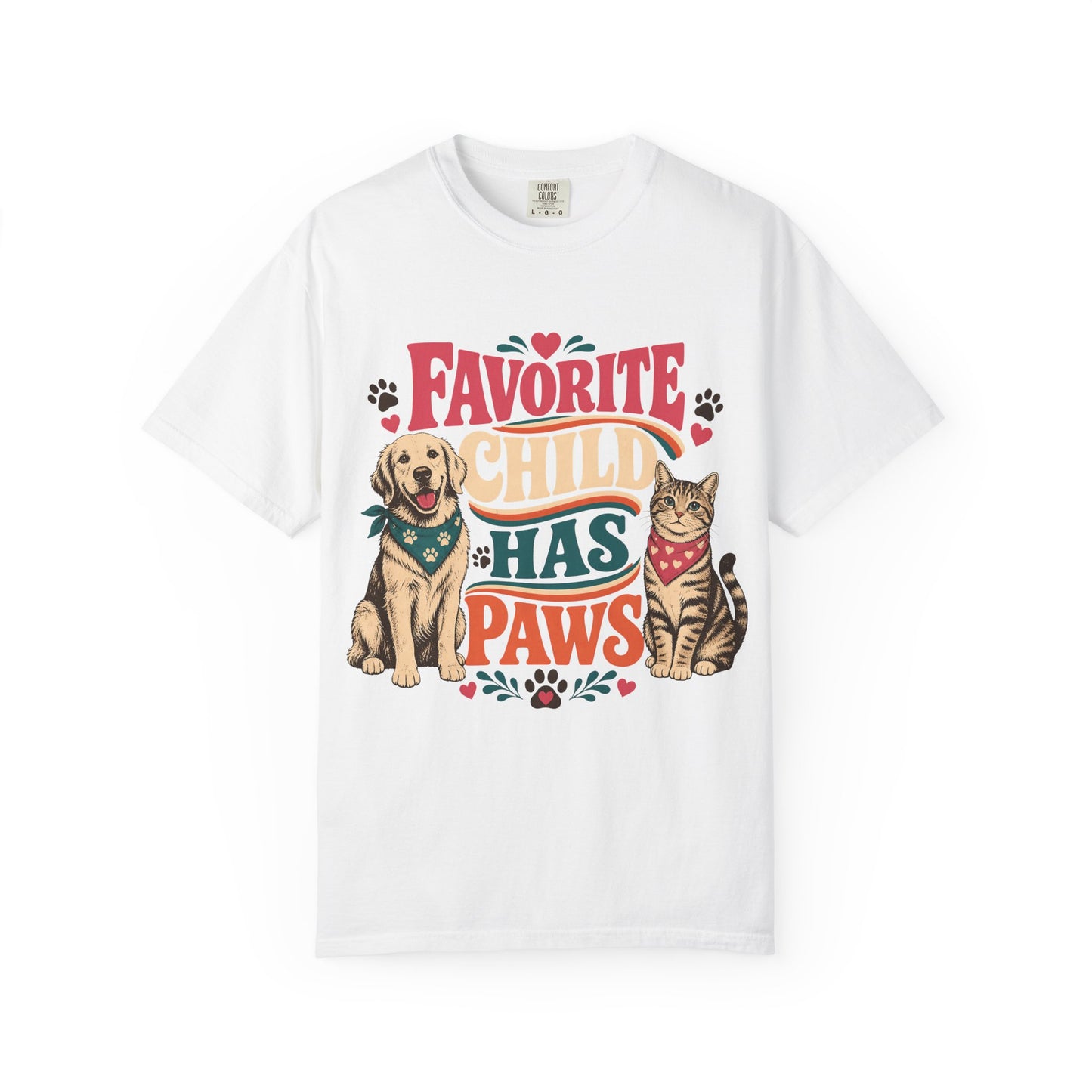 Favorite Child Has Paws T-Shirt