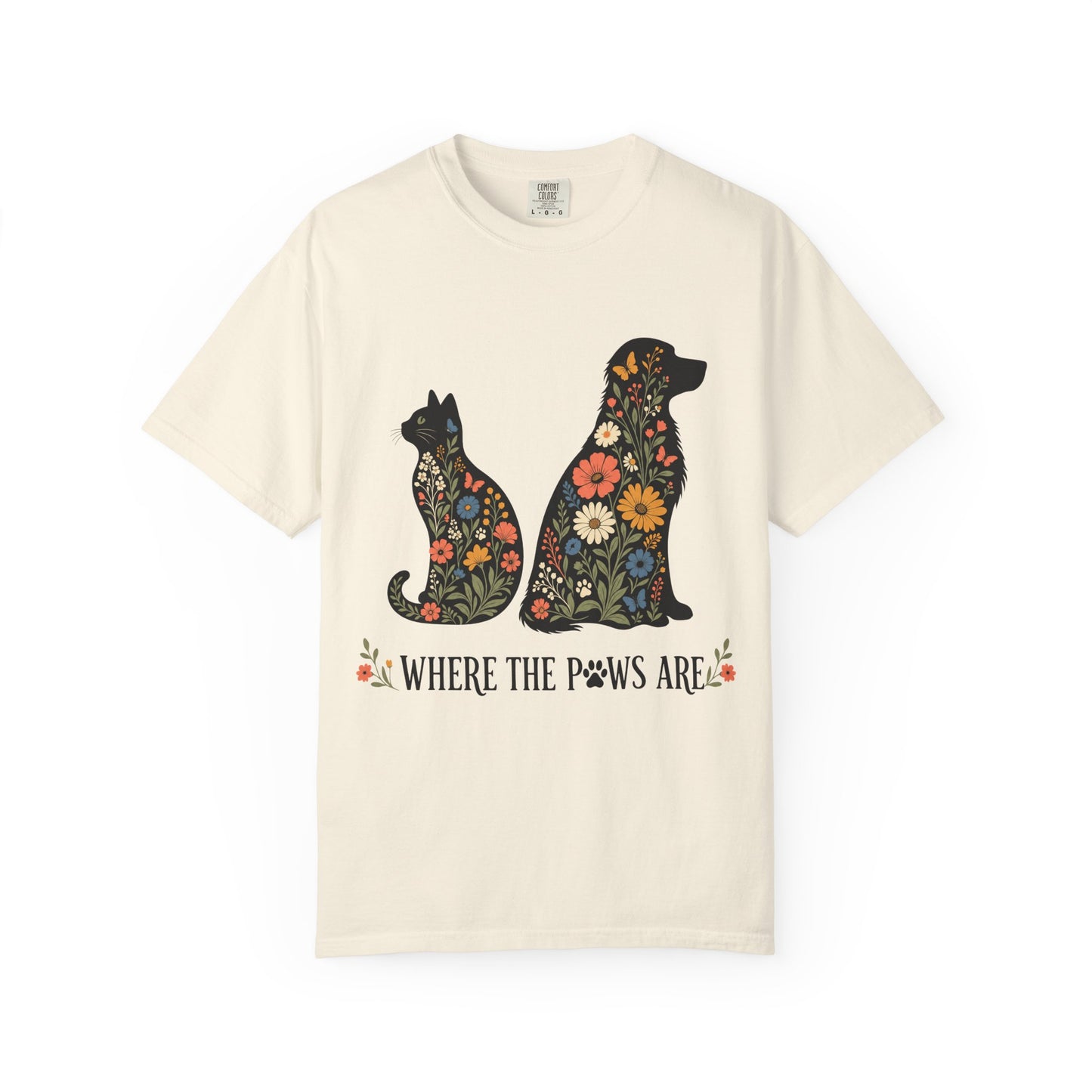 Botanical Dog and Cat Lover — Cute Pet Lover T-Shirt