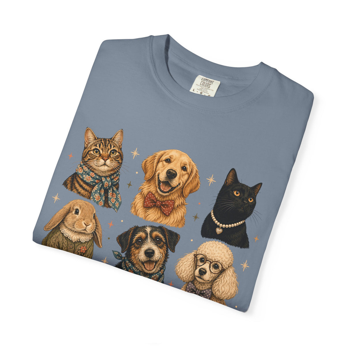 Chic Pet Portrait Gallery T-Shirt