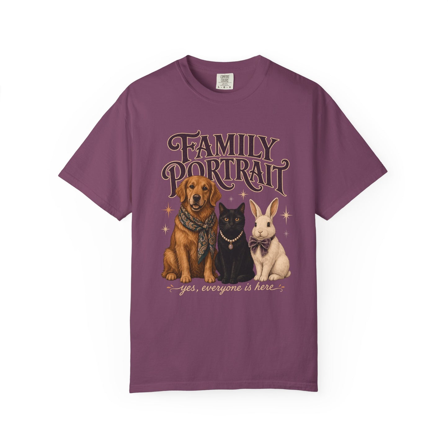 Family Portrait Pet T-Shirt