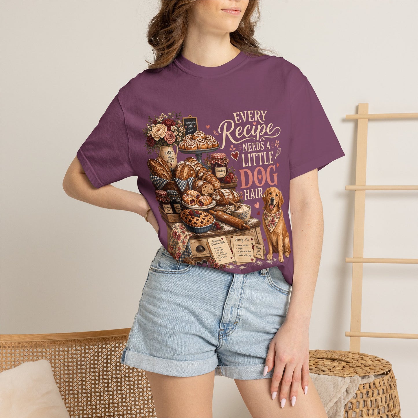 Every Recipe Needs a Little Dog Hair T-Shirt