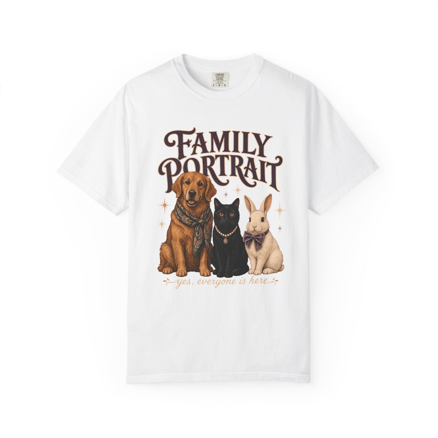 Family Portrait Pet T-Shirt