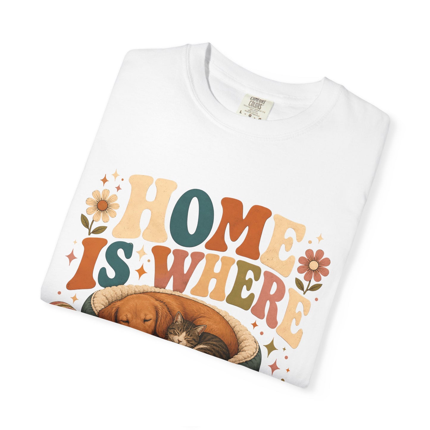 Home Is Where The Pet Bed Is T-Shirt