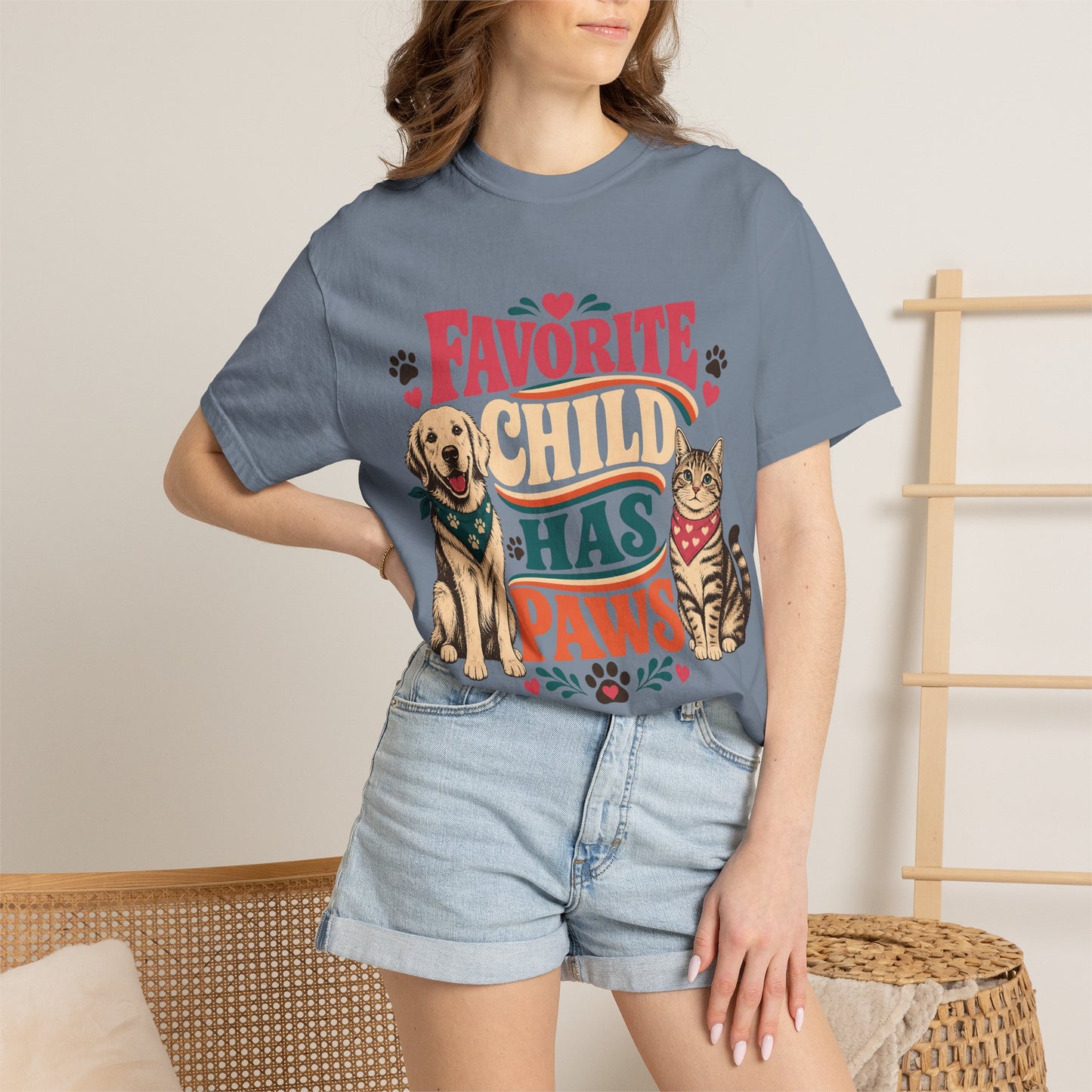 Favorite Child Has Paws T-Shirt