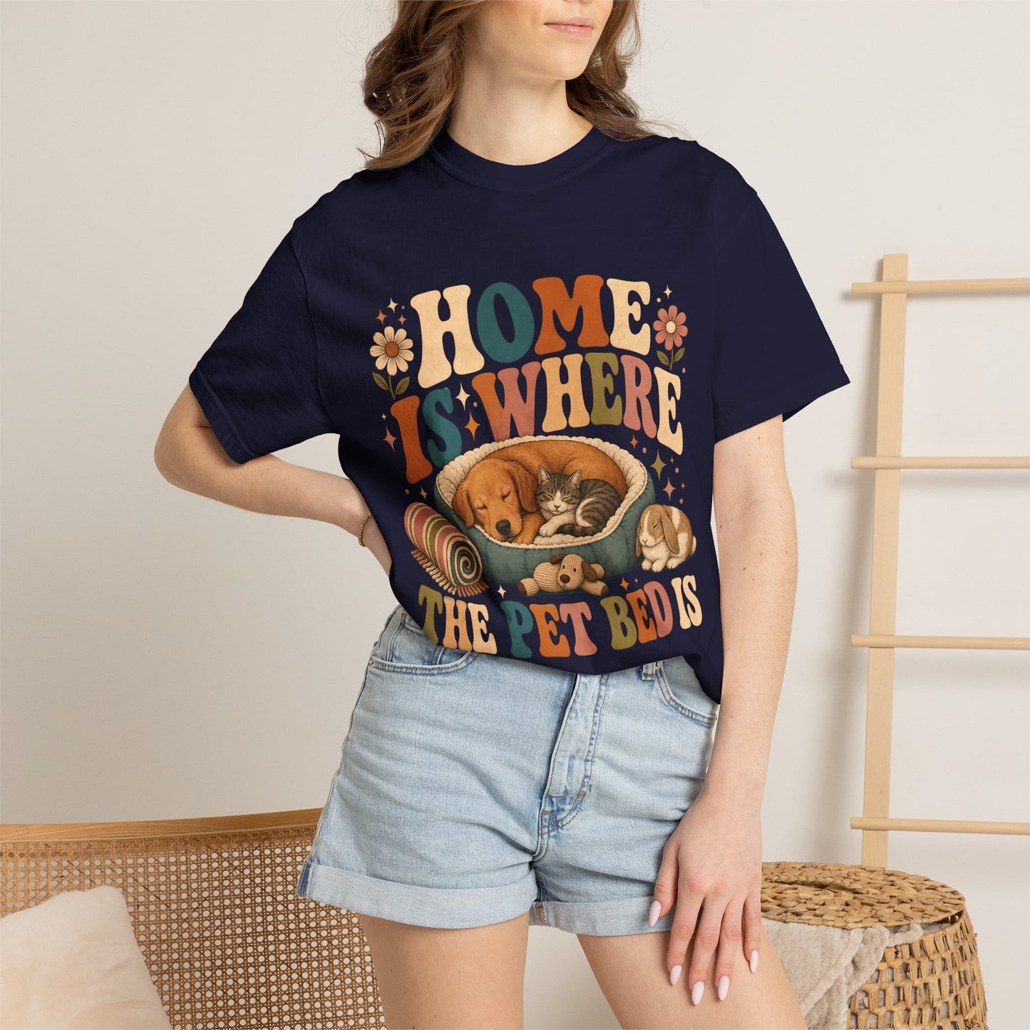 Home Is Where The Pet Bed Is T-Shirt