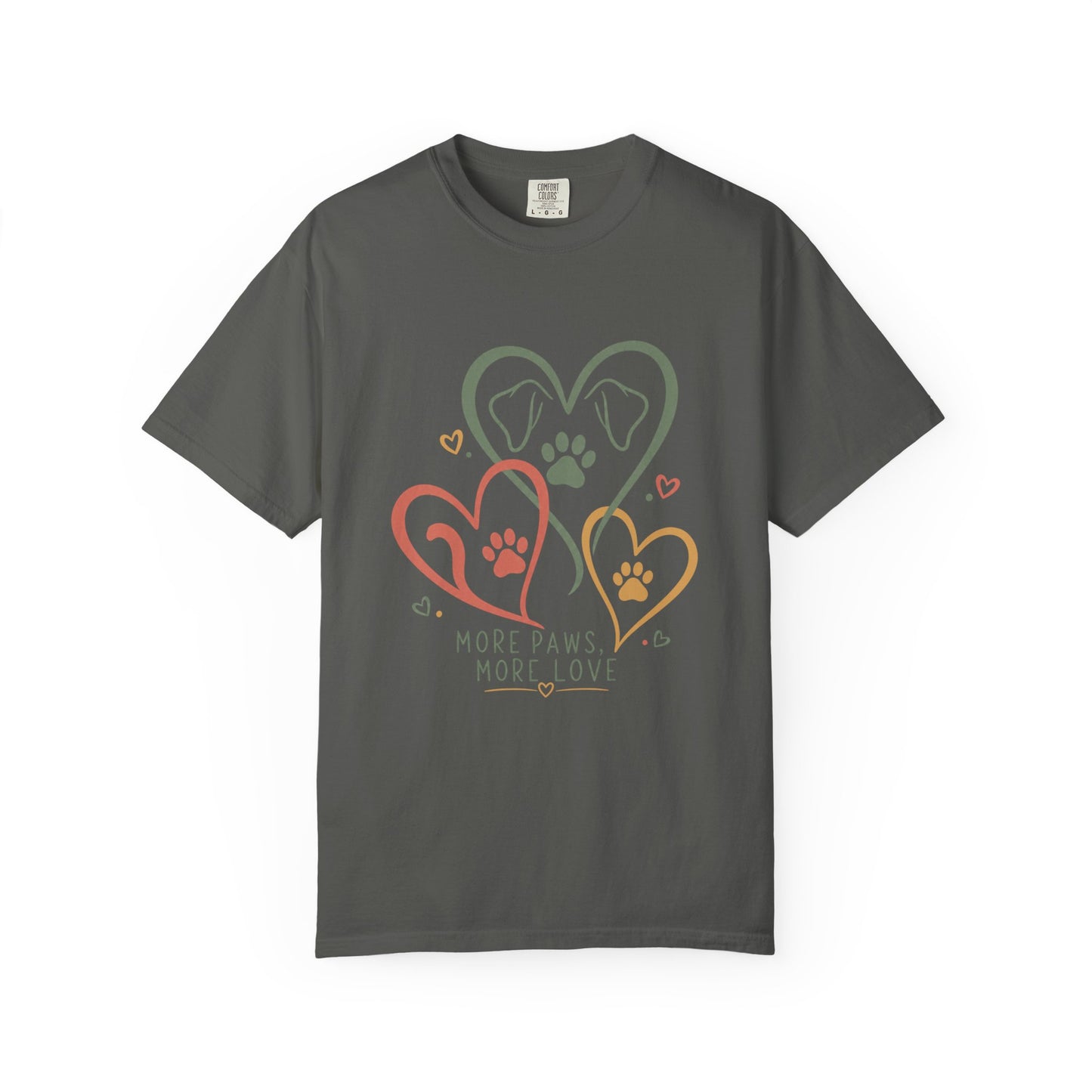 More Paws More Love — Cute Pet Lover T-Shirt