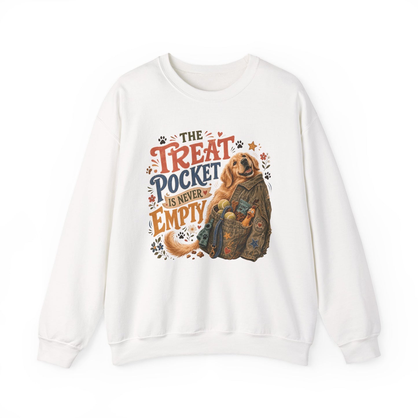 The Treat Pocket Is Never Empty Unisex Heavy Blend™ Crewneck Sweatshirt