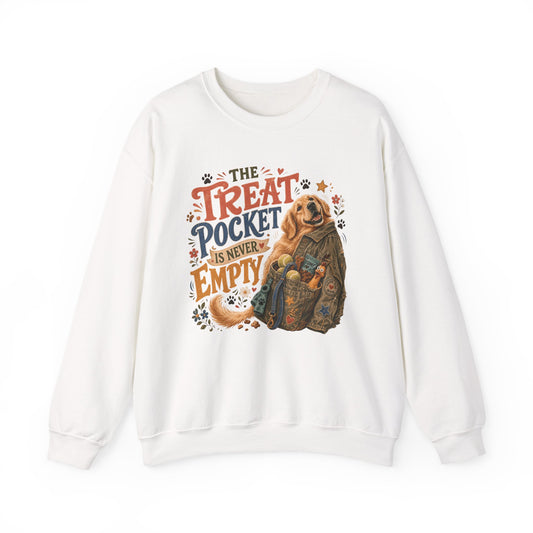 The Treat Pocket Is Never Empty Unisex Heavy Blend™ Crewneck Sweatshirt