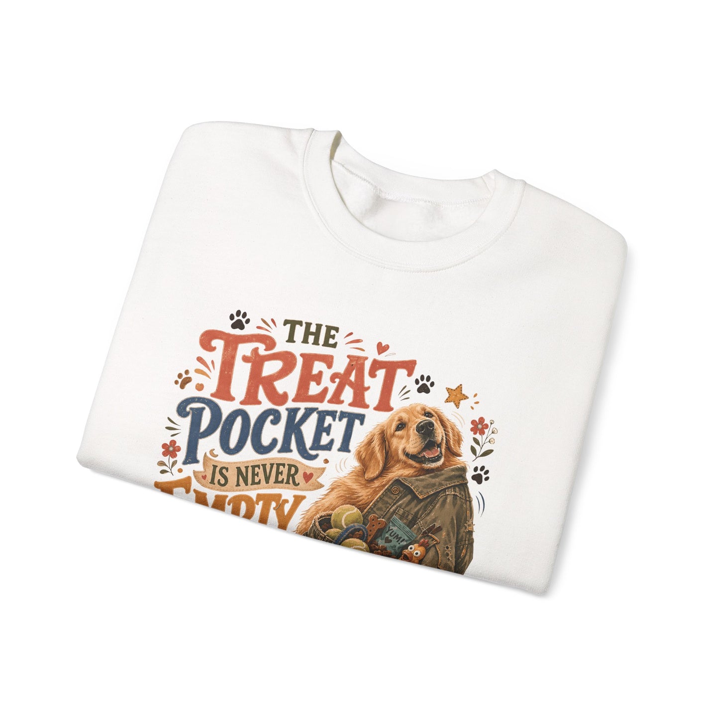 The Treat Pocket Is Never Empty Unisex Heavy Blend™ Crewneck Sweatshirt