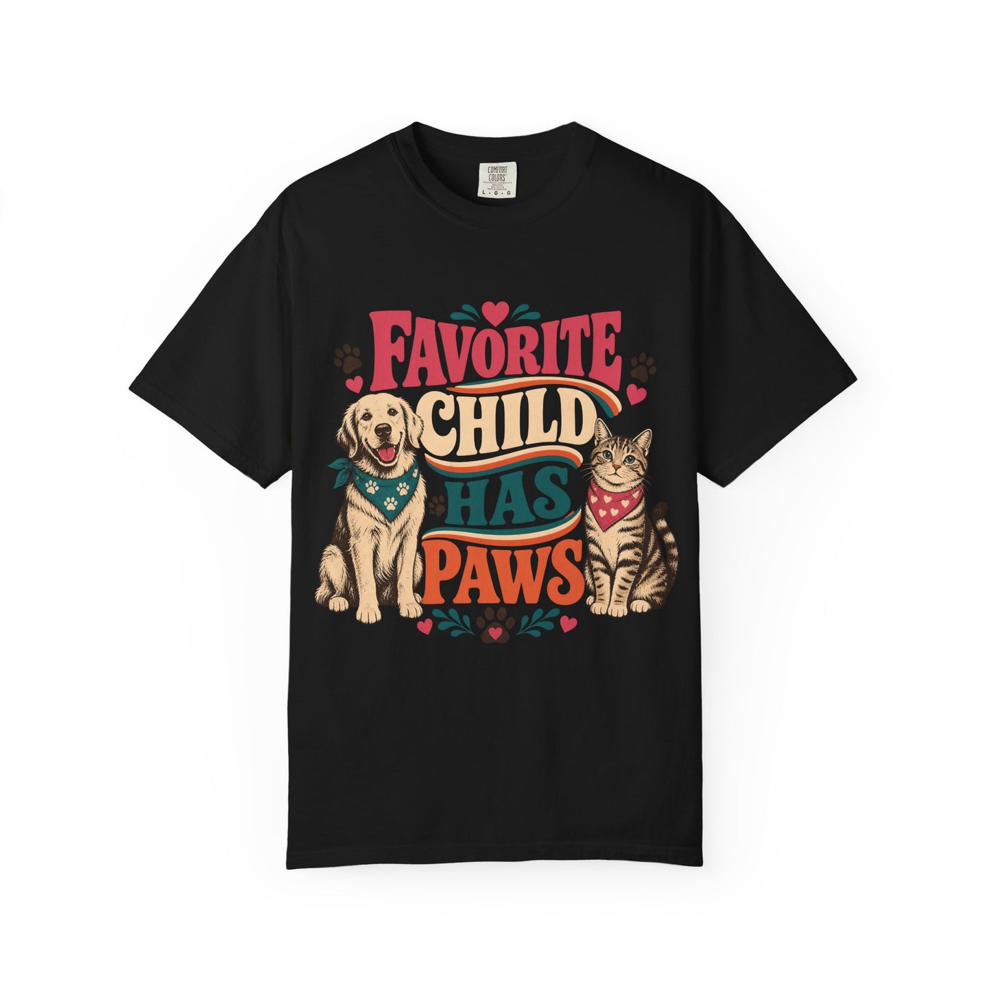 Favorite Child Has Paws T-Shirt