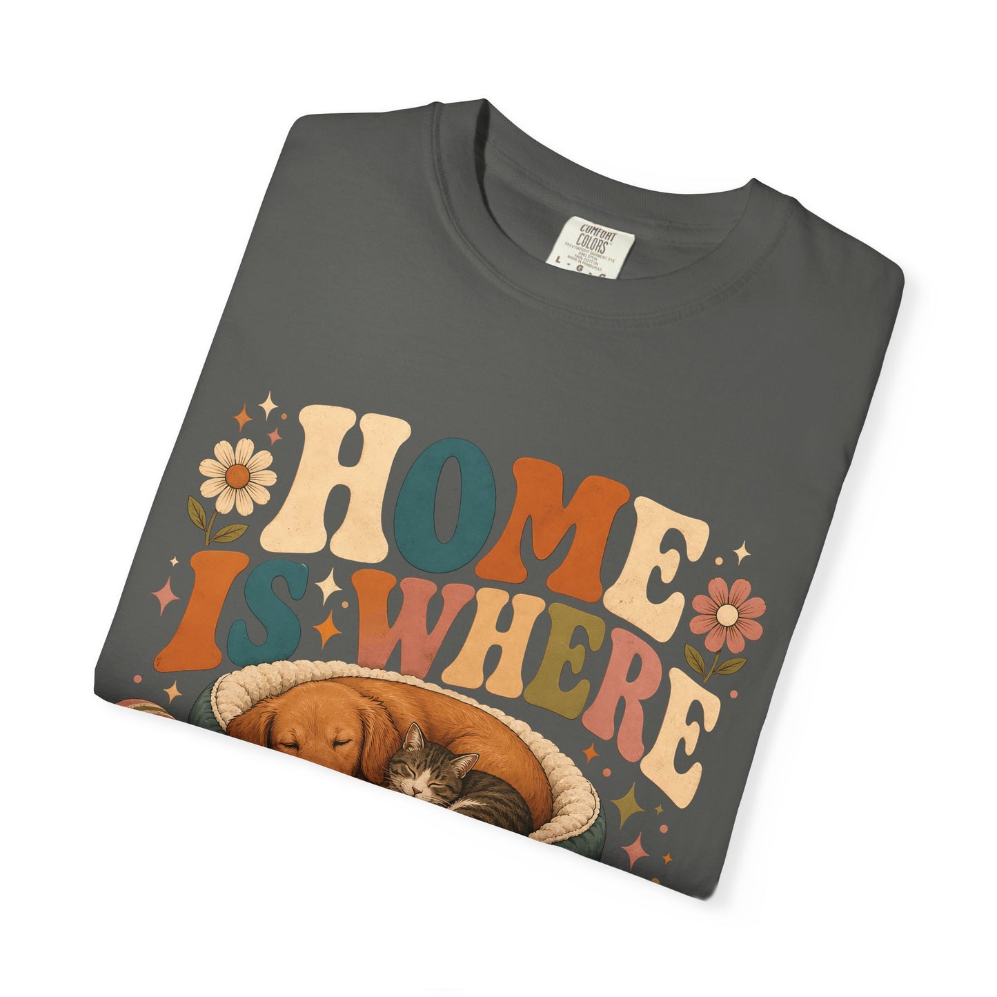 Home Is Where The Pet Bed Is T-Shirt