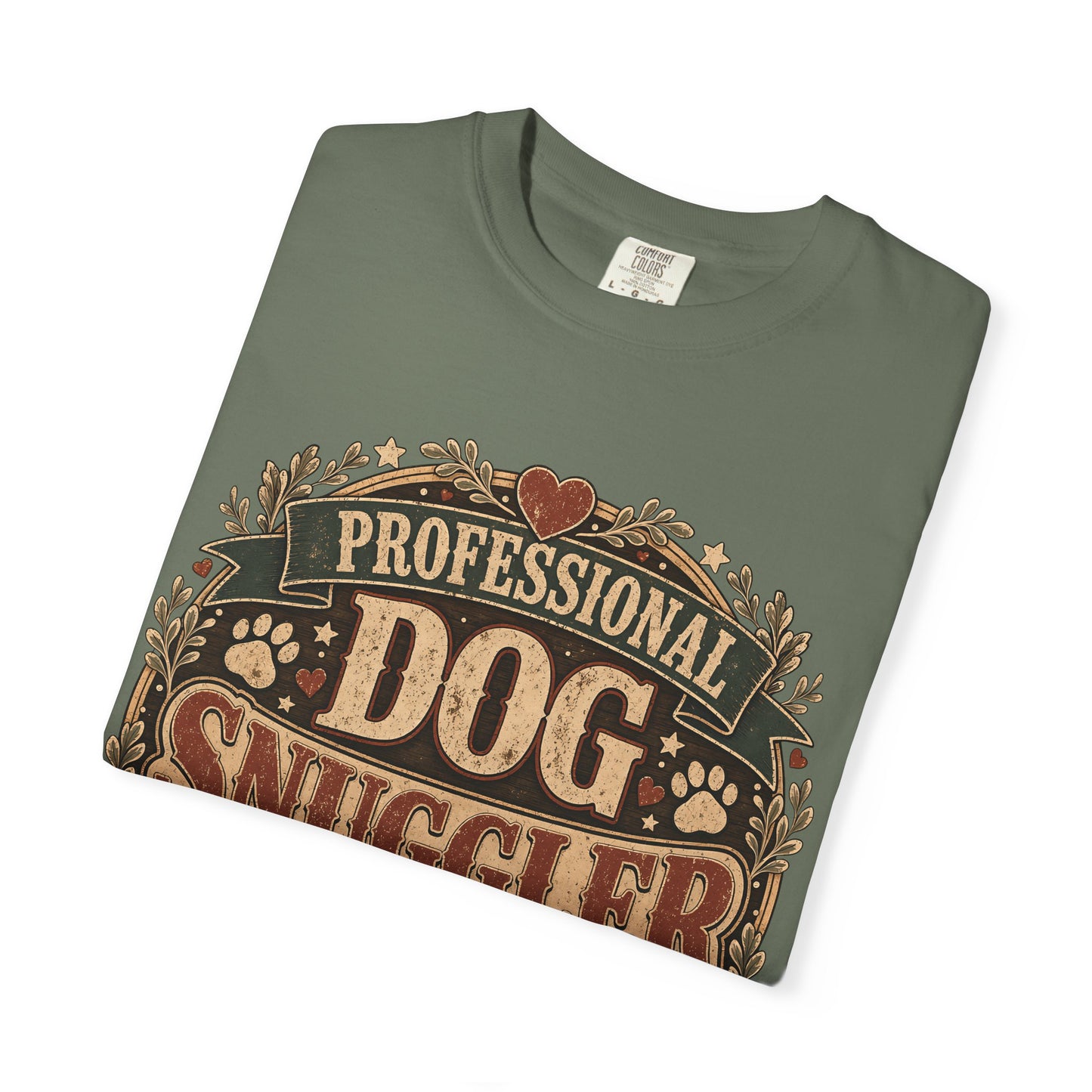 Professional Dog Snuggler — Cute Pet Lover T-Shirt