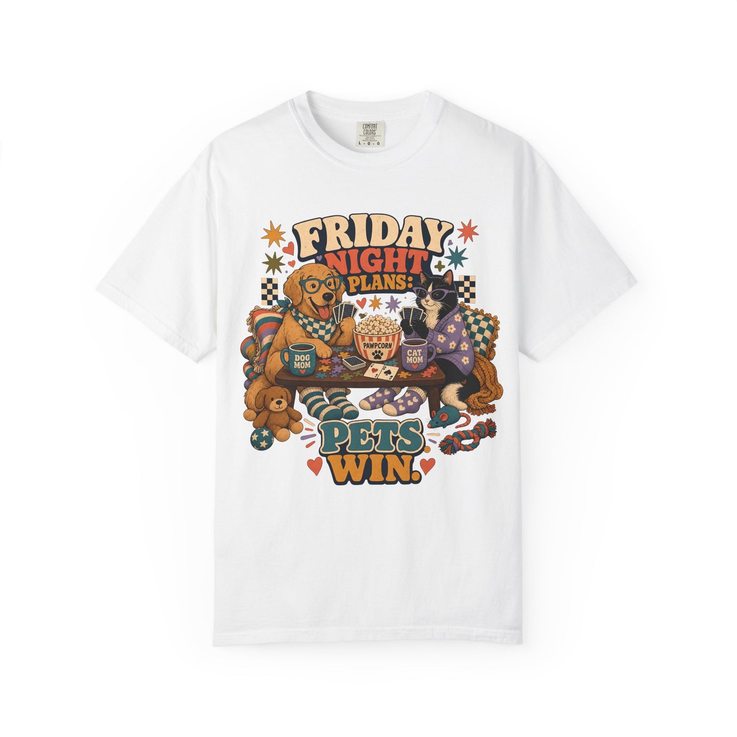 Friday Night Plans Pets — Cute Pet Lover T-Shirt