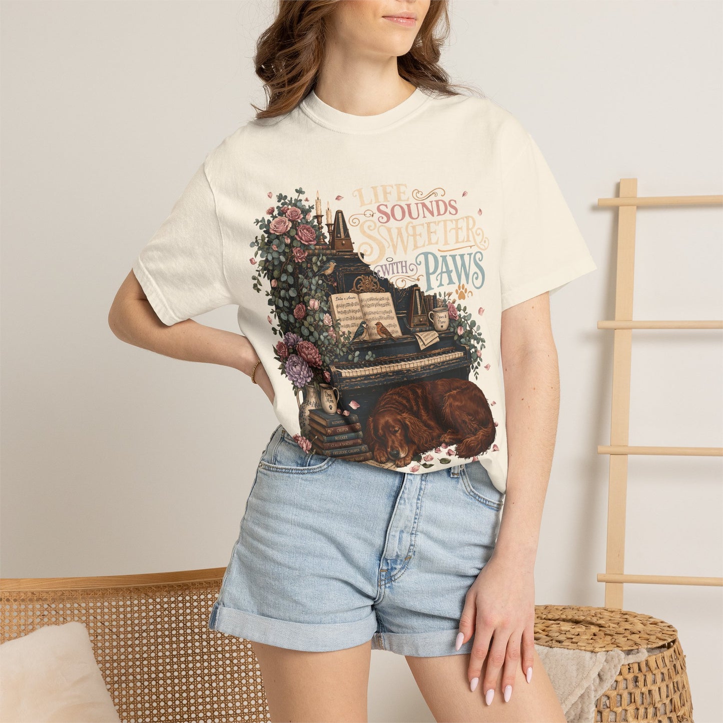Life Sounds Sweeter With Paws T-Shirt