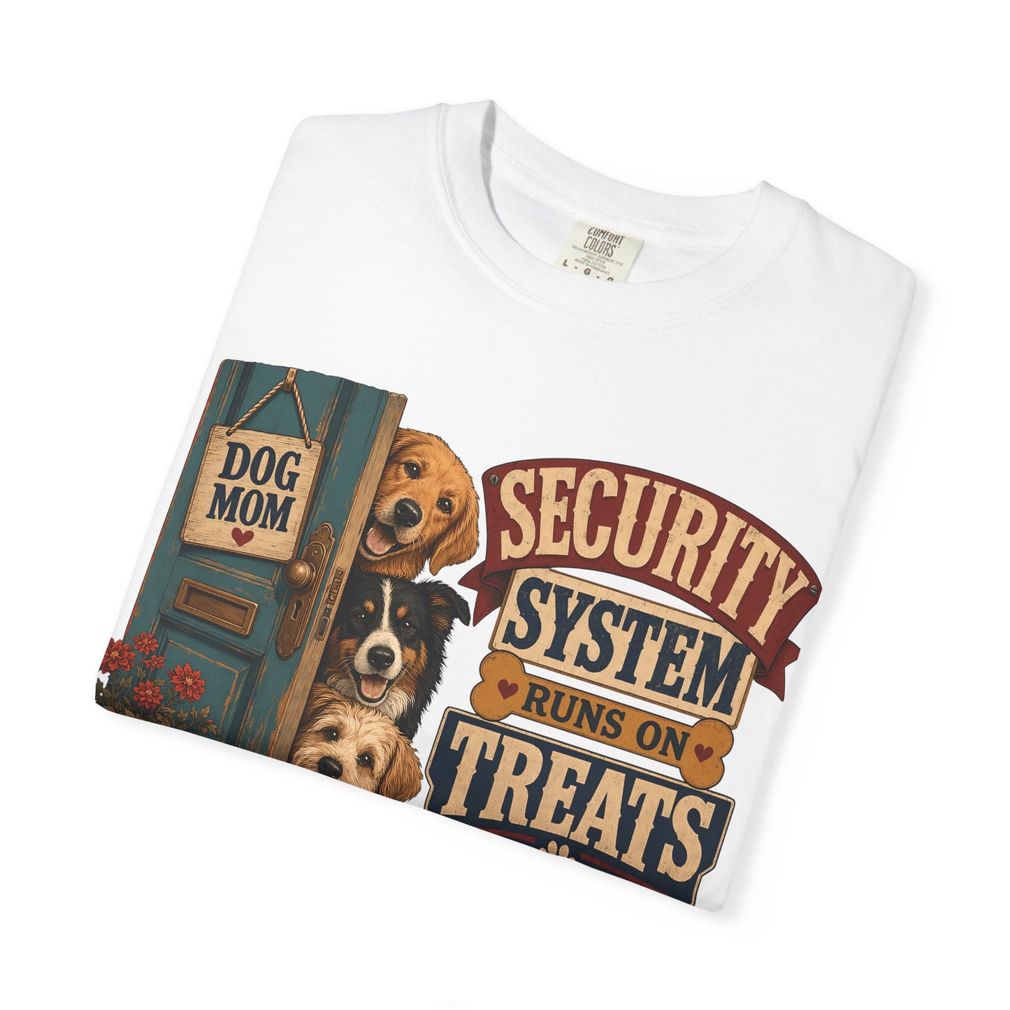 Security System Runs on Treats  — Cute Pet Lover T-Shirt