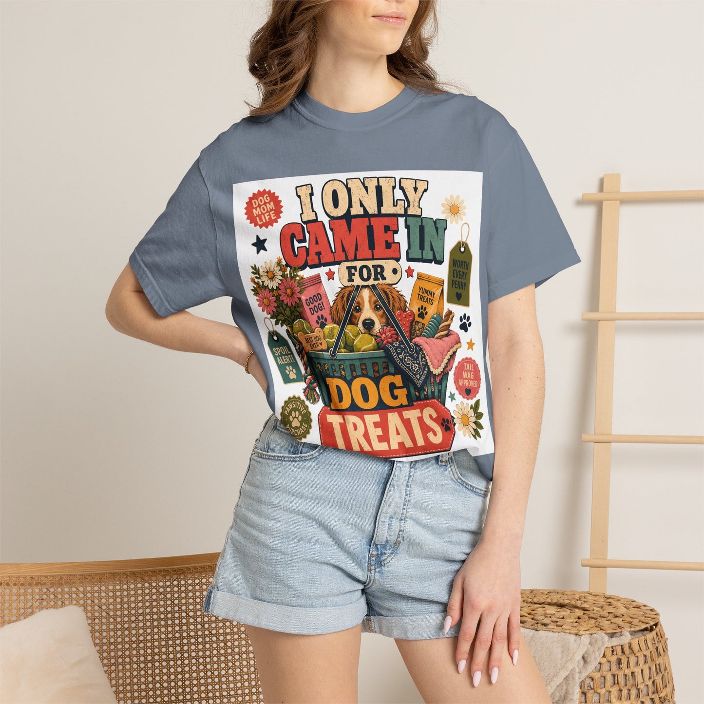 I Only Came in for Dog Treats — Cute Pet Lover T-Shirt
