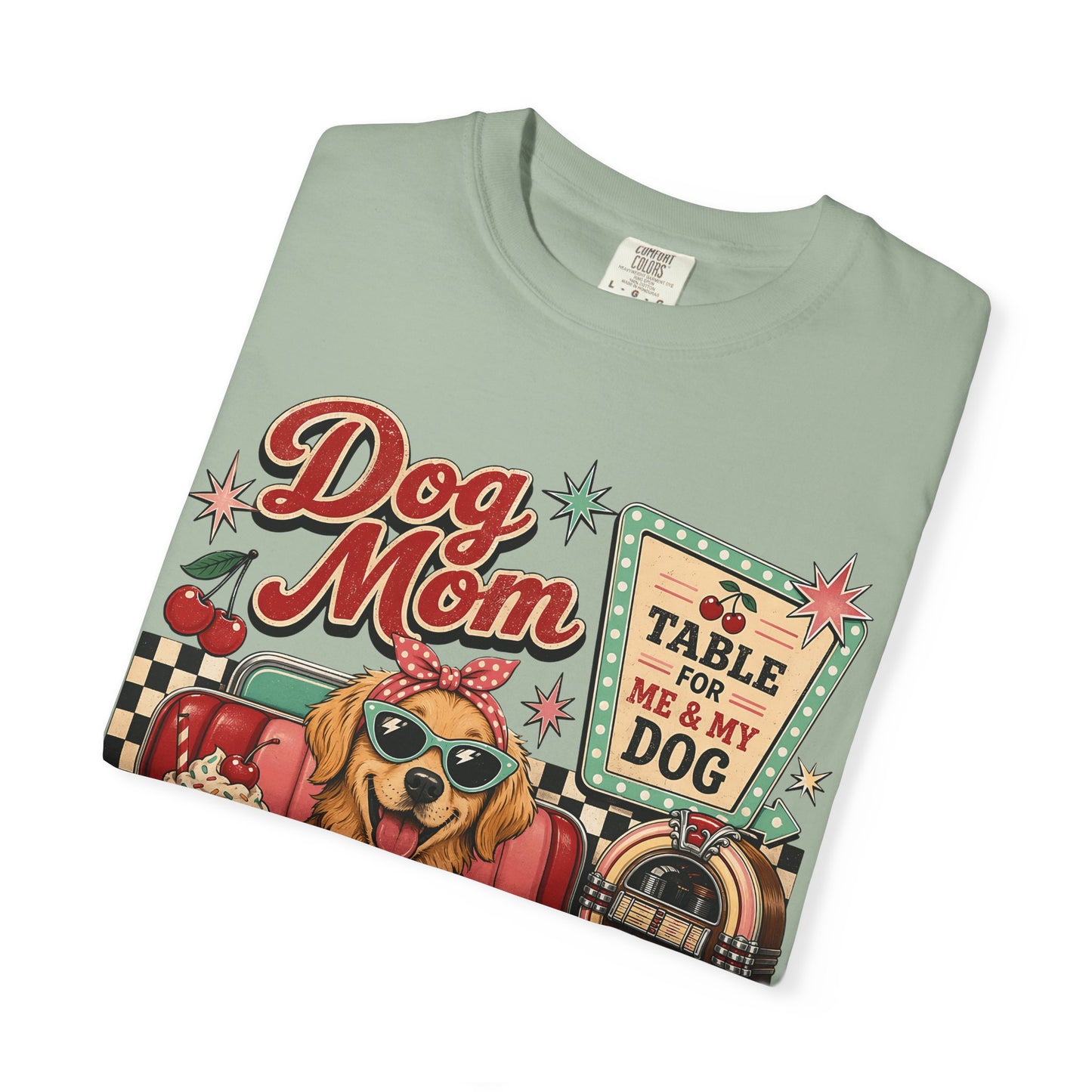 Table for Me and My Dog — Cute Pet Lover T-Shirt