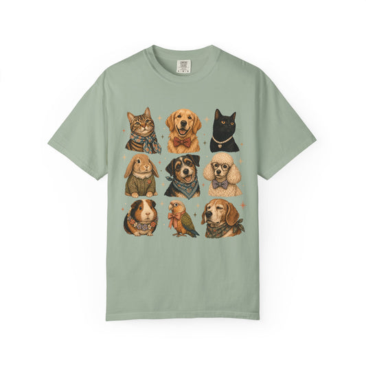Chic Pet Portrait Gallery T-Shirt