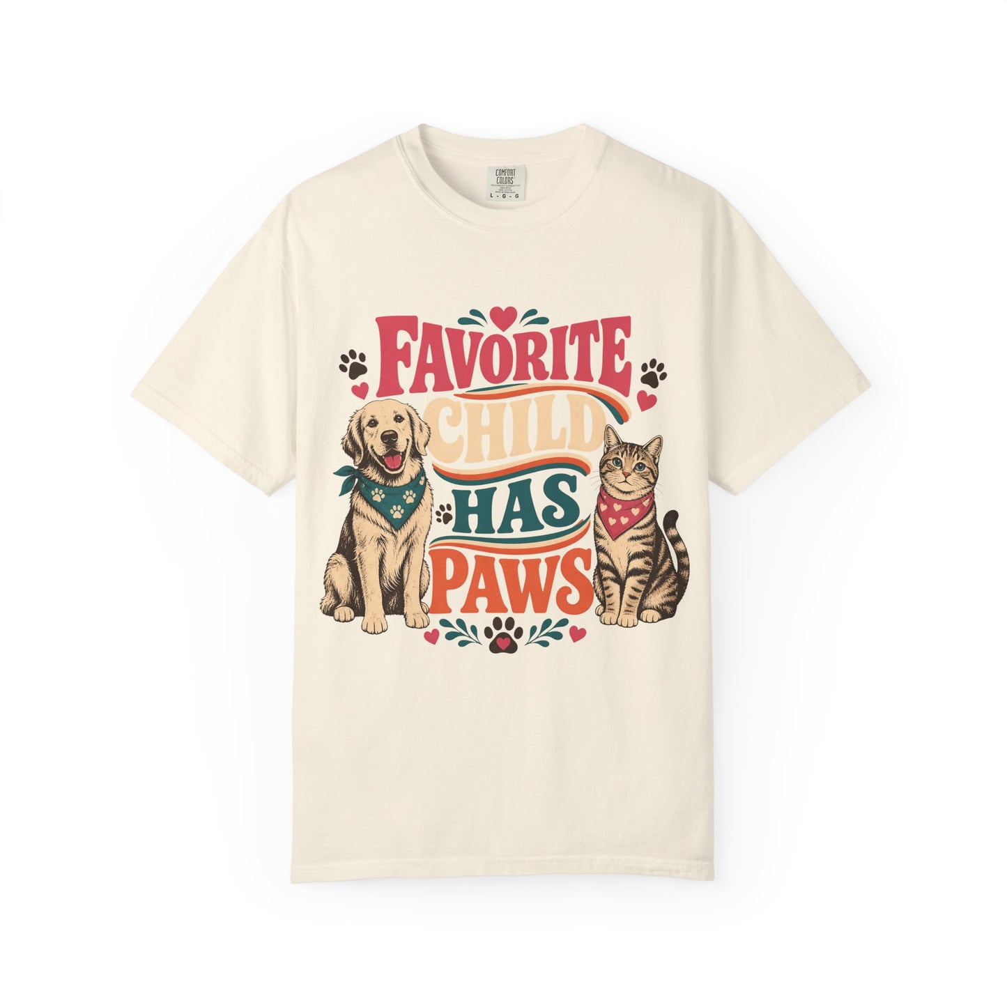 Favorite Child Has Paws T-Shirt