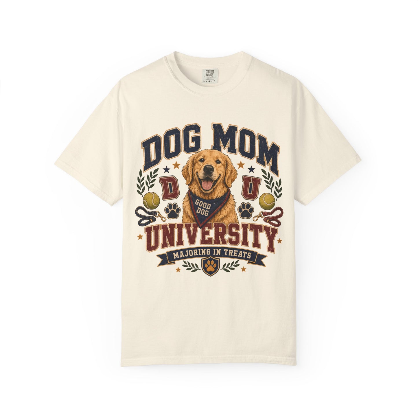 Dog Mom University — Cute Dog Lover T-Shirt