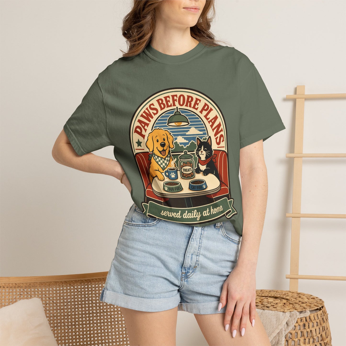Paws Before Plans Pet Lover — Cute Pet Lover T-Shirt