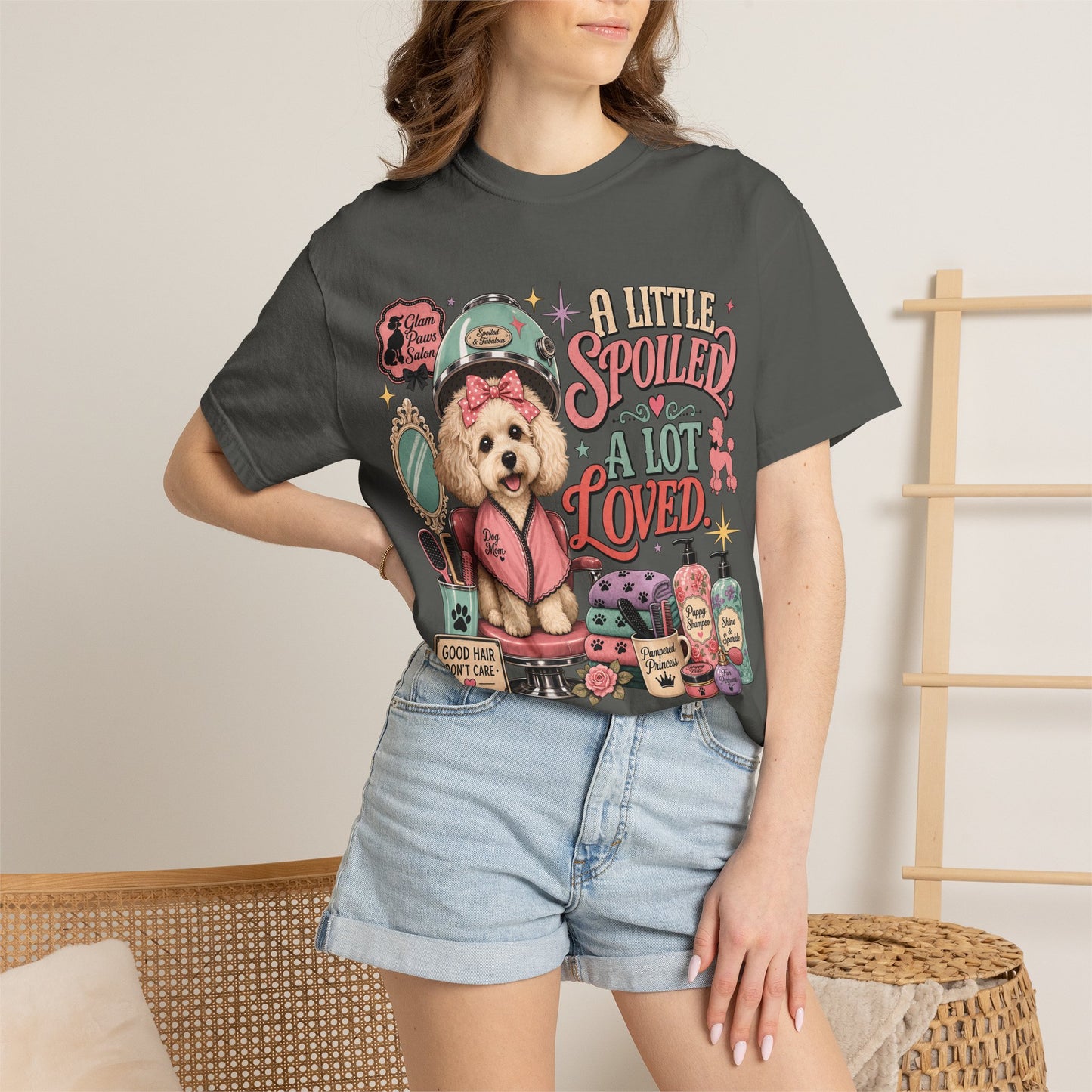A Little Spoiled a Lot Loved — Cute Pet Lover T-Shirt