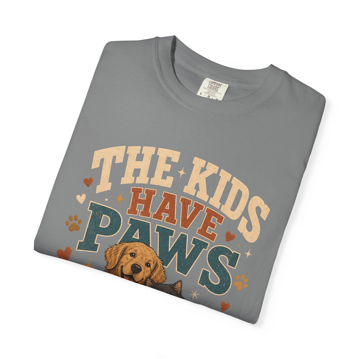 The Kids Have Paws Dog and Cat T-Shirt