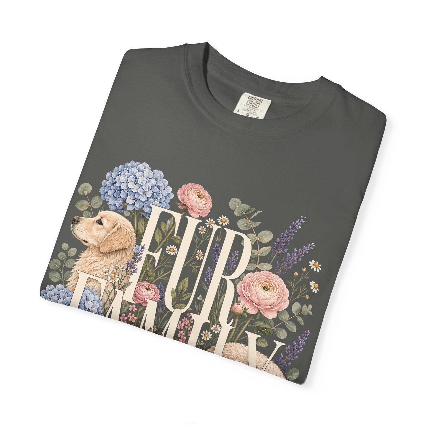 Fur Family Floral -Shirt
